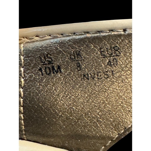 Life Stride Soft System Pumps Womens 10 Nude Patent Slingback Peep Toe NWOT - Picture 9 of 9